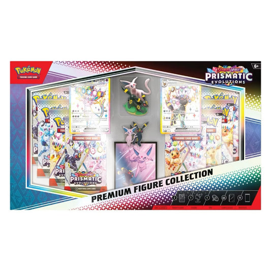 Pokemon TCG: Scarlet And Violet Prismatic Evolutions Premium Figure Collection