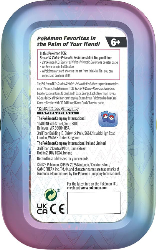 Pokemon TCG: Scarlet & Violet—Prismatic Evolutions Mini Tin