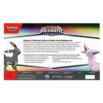 Pokemon TCG: Scarlet And Violet Prismatic Evolutions Premium Figure Collection