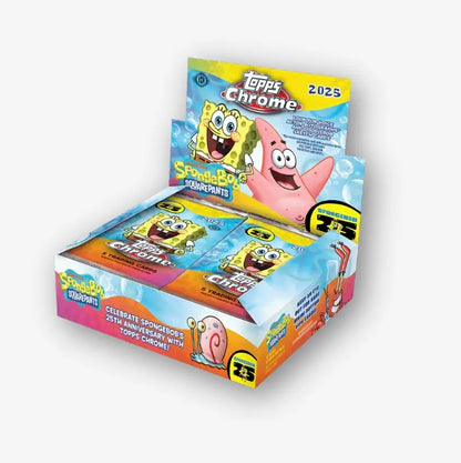 SpongeBob Chrome 25th Anniversary Hobby Box