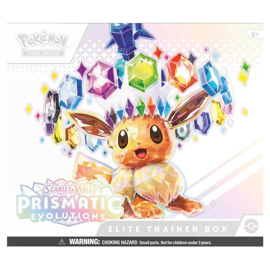 Pokemon TCG: Scarlet & Violet Prismatic Evolutions Elite Trainer Box