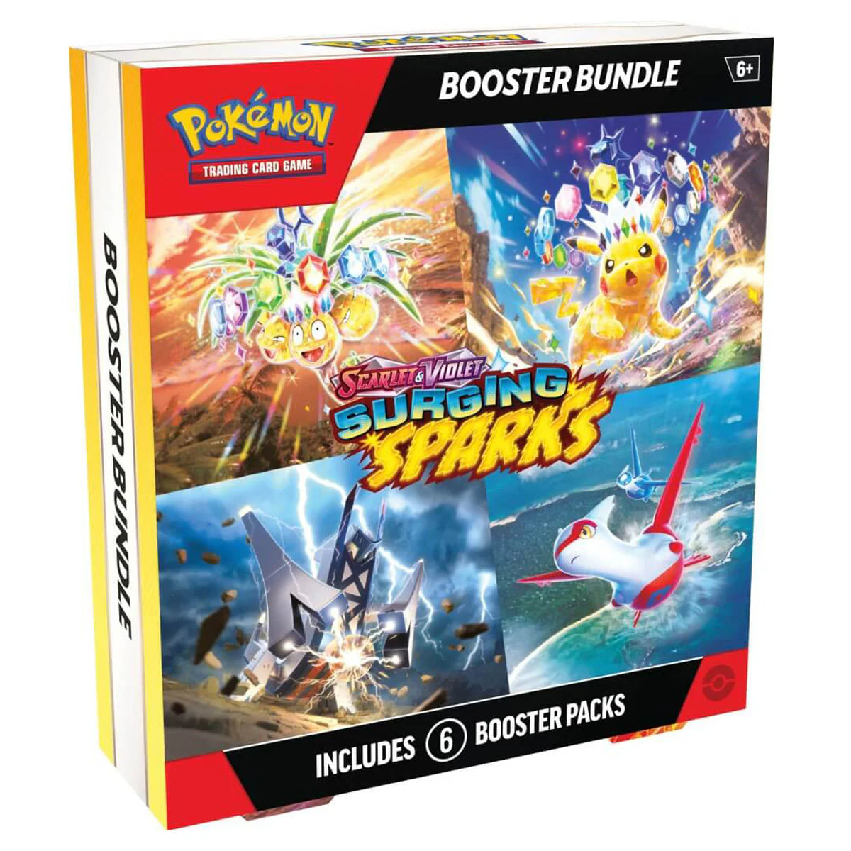 Pokemon TCG: Scarlet & Violet-Surging Sparks Booster Bundle (6 Packs)