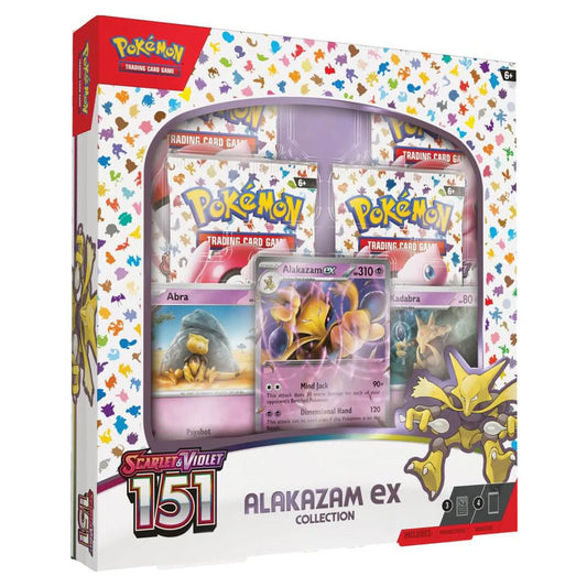 Pokemon TCG - Scarlet & Violet - 151 Ex Box Alakazam Ex