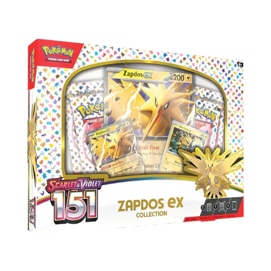 Pokemon TCG: Scarlet and Violet 151 Zapdos ex Collection Box