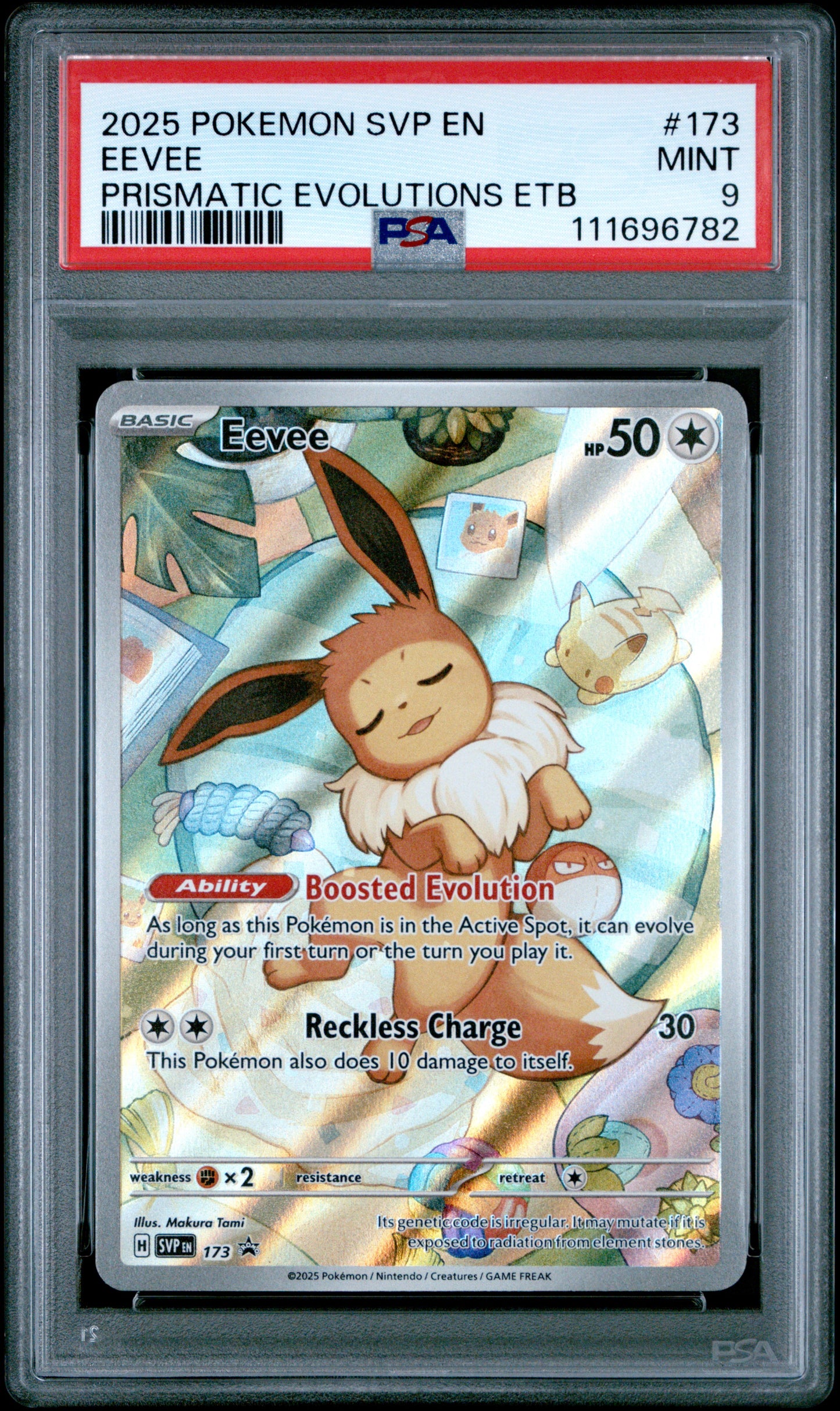 PSA 9 Eevee #173